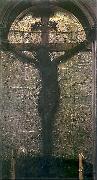 Leon Wyczolkowski Wawel Crucifix Germany oil painting artist
